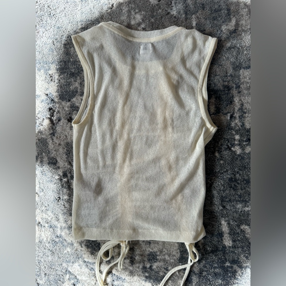BDG Urban Outfitters Ruched Slub Crop Tank - Picture 8 of 8